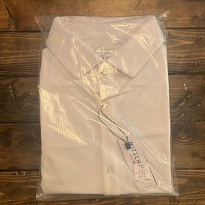 NEW Mizzen + Main White Dress Shirt - Spinnaker Collection XXL Trim Fit